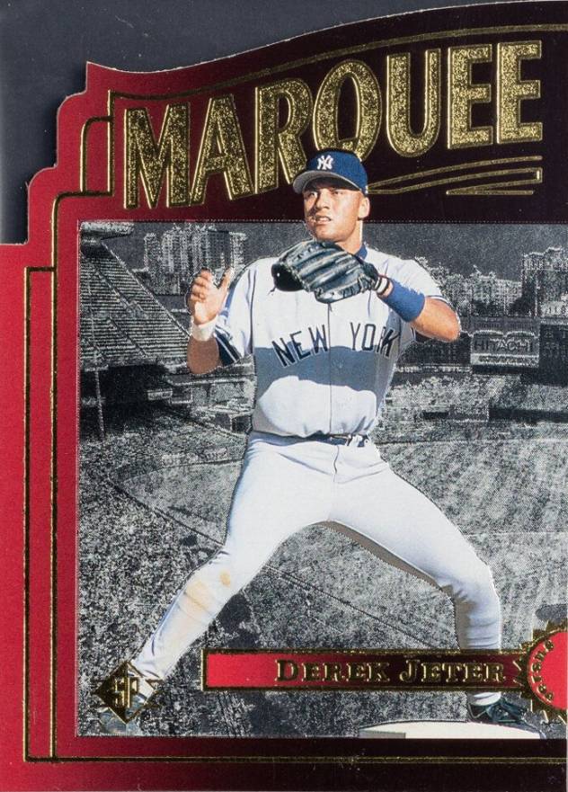 1996 SP Marquee Matchups Derek Jeter #MM3 Baseball Card