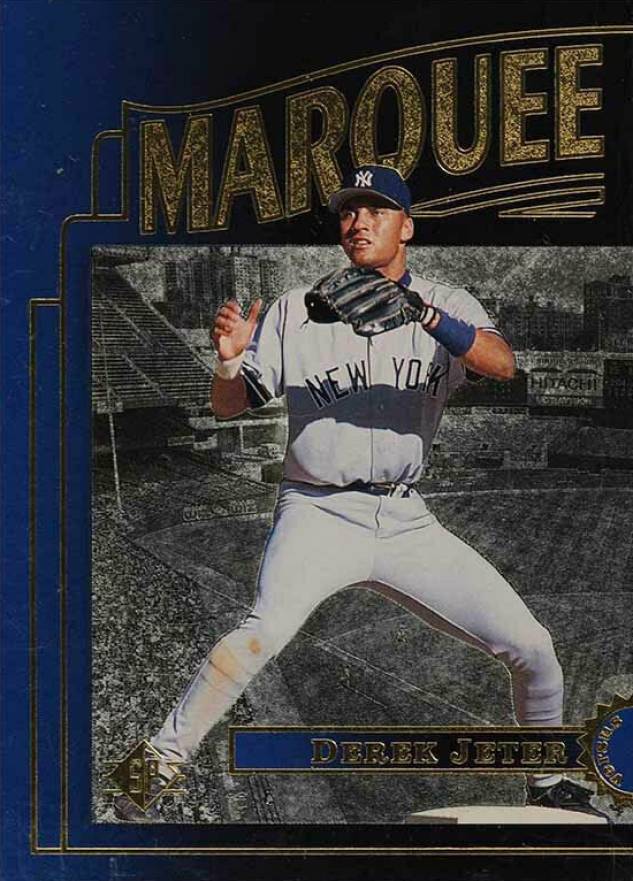 1996 SP Marquee Matchups Derek Jeter #MM3 Baseball Card