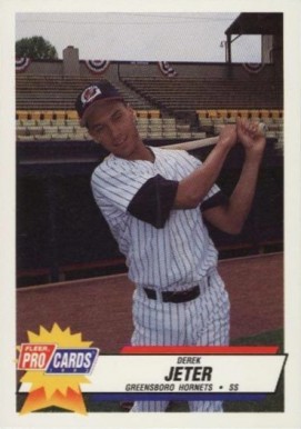 1993 Fleer Procards South Atlantic League All-Stars Derek Jeter #21 Baseball Card