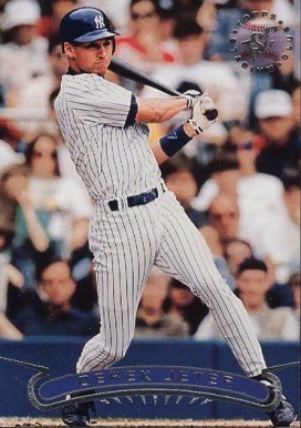 1996 Stadium Club Derek Jeter #123 Baseball Card