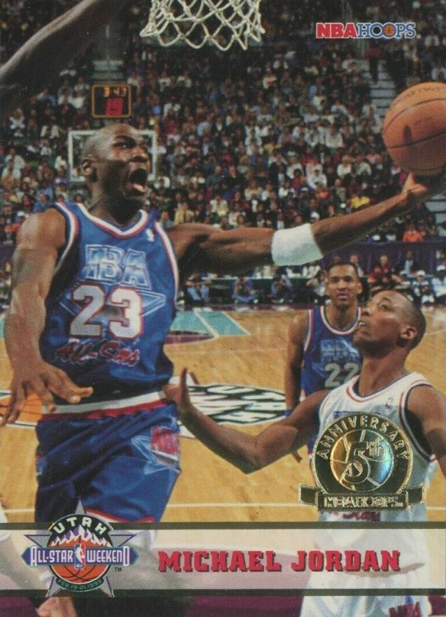 1993 Hoops Michael Jordan #257 Basketball Card