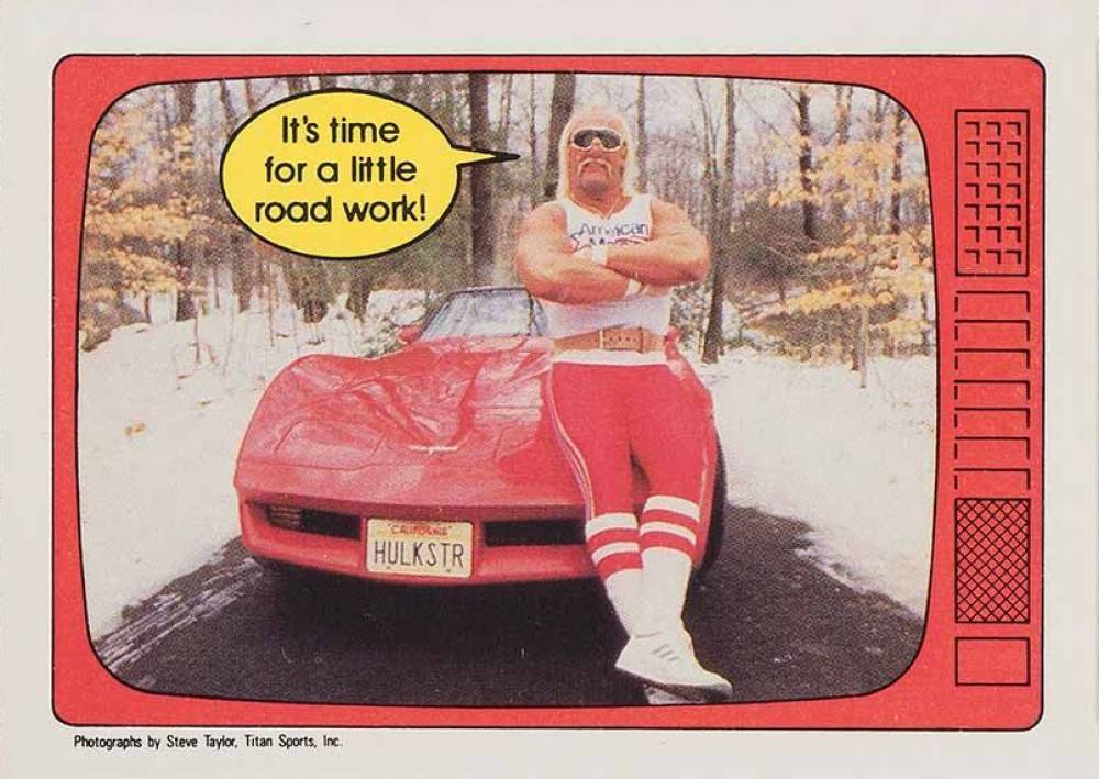 1985 O-Pee-Chee WWF Wrestling Stars Series 2 It's Time for A Little Road Work! #29 Other Sports Card