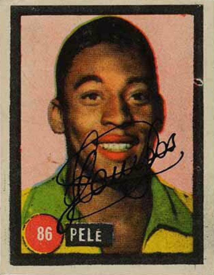 1958 Ave LTDA. Colecao Titularis Pele #86 Soccer Card