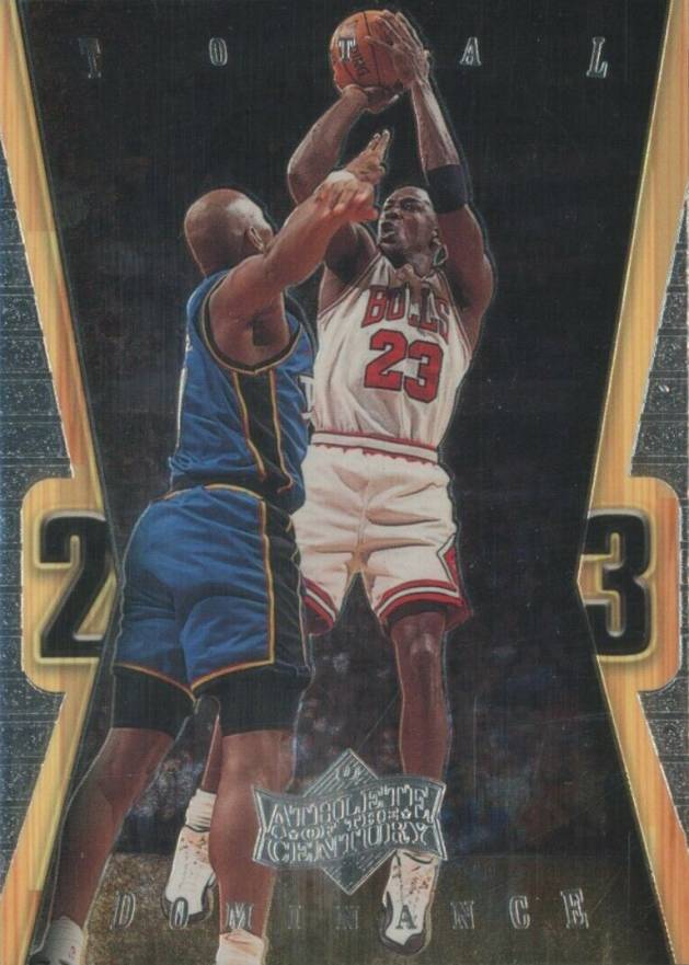 1999 Upper Deck Athlete of the Century Total Dominance Michael Jordan #TD6 Basketball Card