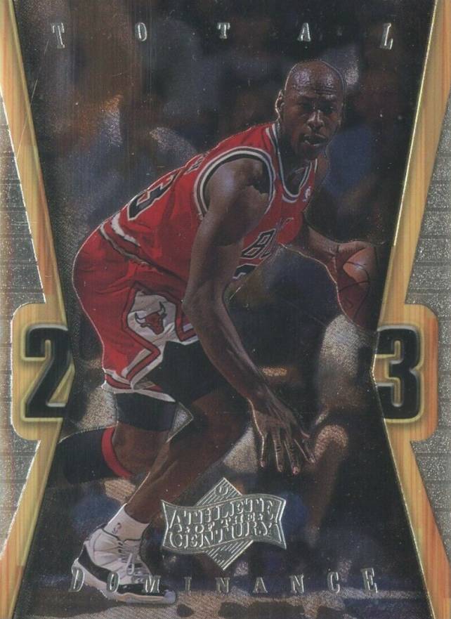 1999 Upper Deck Athlete of the Century Total Dominance Michael Jordan #TD10 Basketball Card