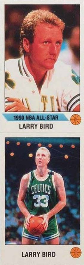 1990 Panini Sticker Larry Bird # Basketball Card