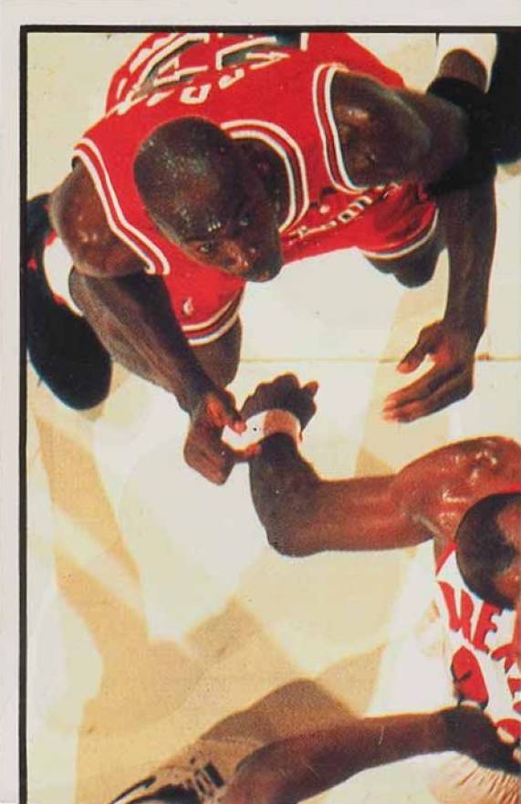 1992 Panini Sticker 1992 NBA Finals #17 Basketball Card