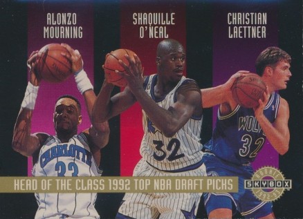 1992 Skybox Head of the Class # Basketball Card