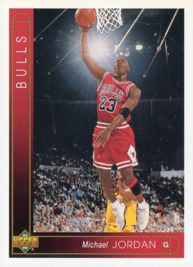 1993 Upper Deck Michael Jordan #23 Basketball Card
