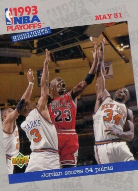 1993 Upper Deck NBA Playoff Highlights #193 Basketball Card