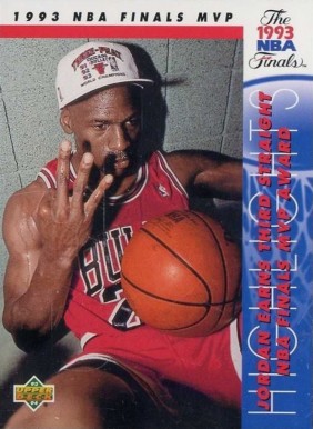 1993 Upper Deck Michael Jordan #204 Basketball Card