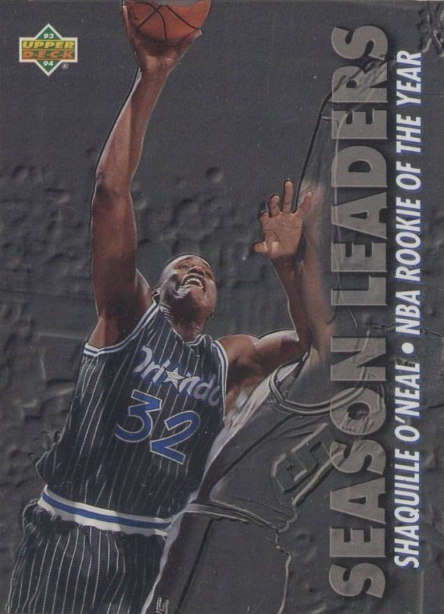 1993 Upper Deck Shaquille O'Neal #177 Basketball Card