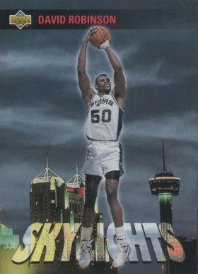 1993 Upper Deck David Robinson #474 Basketball Card