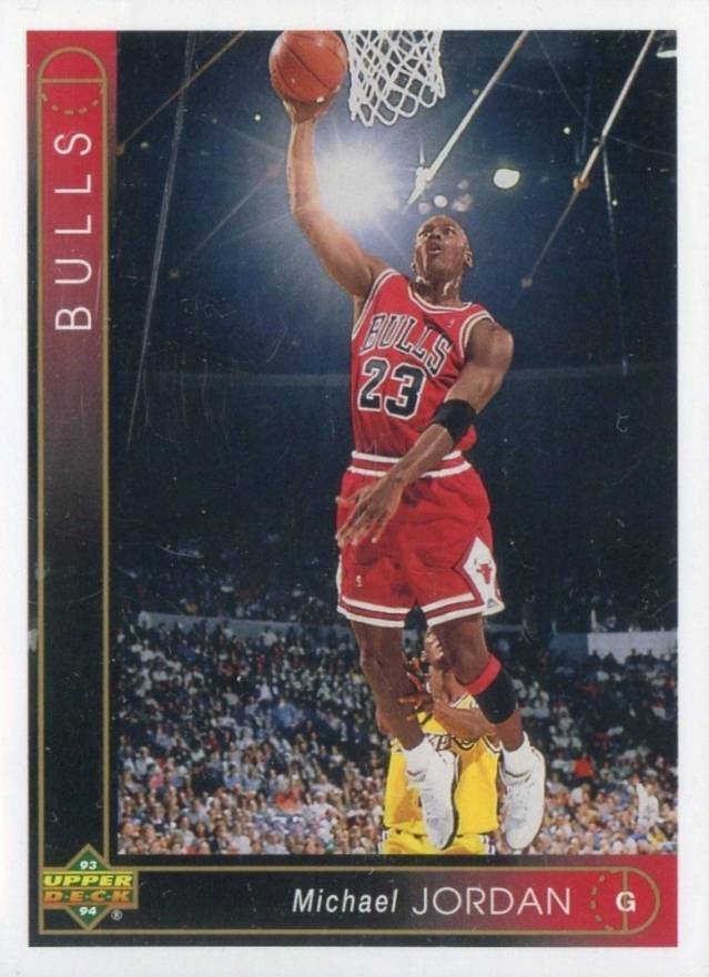 1993 Upper Deck Michael Jordan #23e Basketball Card