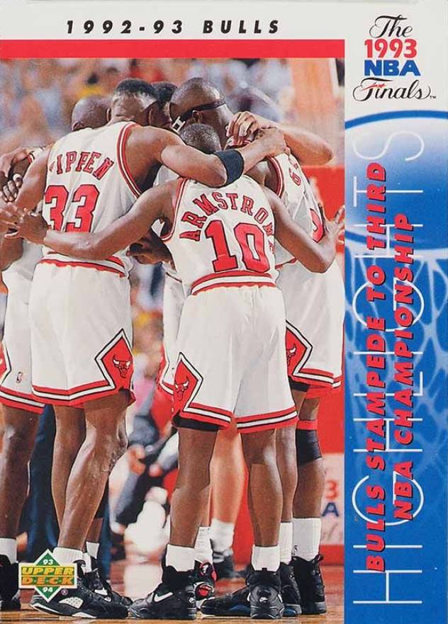 1993 Upper Deck Chicago Bulls #208 Basketball Card