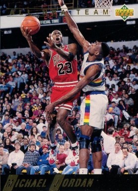 1992 Upper Deck All-NBA Team Michael Jordan #AN1 Basketball Card