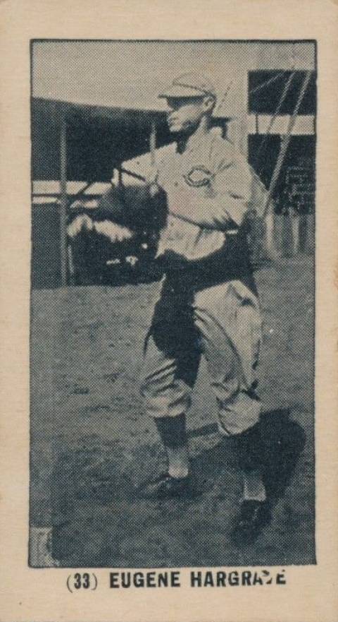1927 York Caramels Type 2 Eugene Hargrave #33 Baseball Card