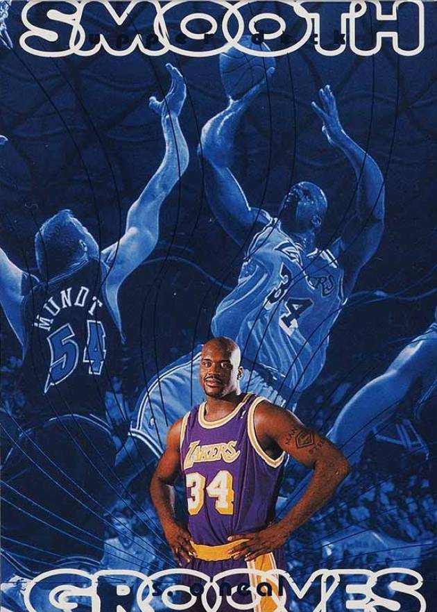 1996 Upper Deck Smooth Grooves Shaquille O'Neal #SG5 Basketball Card