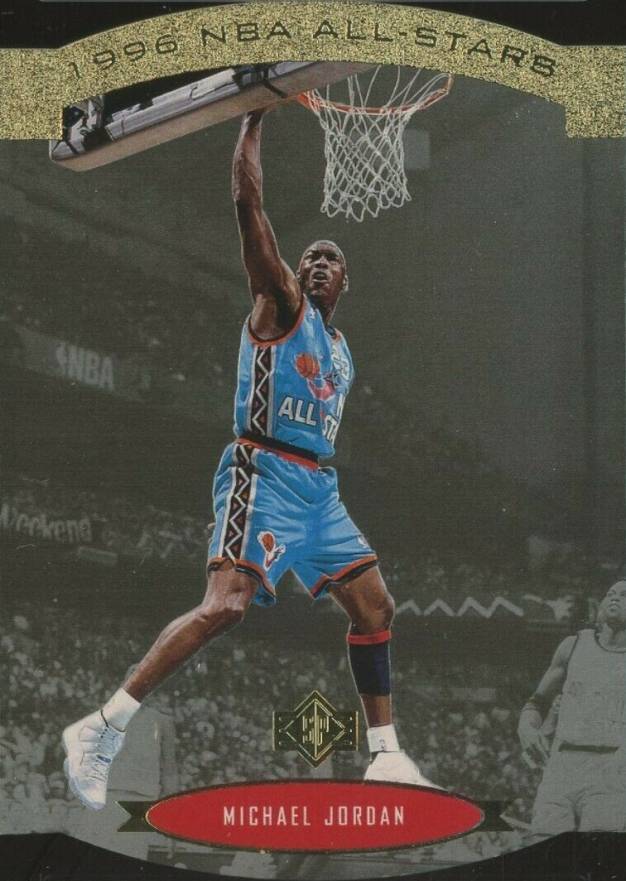 1995 SP All-Stars Michael Jordan #AS2 Basketball Card
