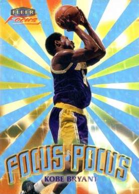 1999 Fleer Focus Focus Pocus Kobe Bryant #5 Basketball Card