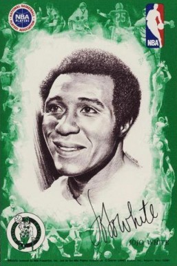 1975 Celtics Linnett Green Borders Jo Jo White # Basketball Card