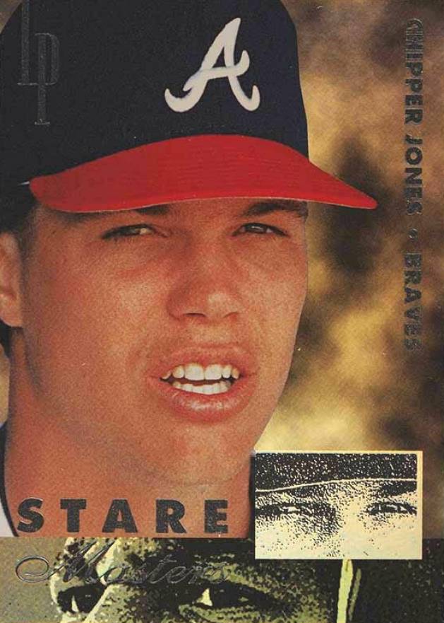 1996 Leaf Preferred Staremasters Chipper Jones #1 Baseball Card
