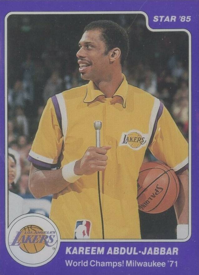 1985 Star Kareem Abdul-Jabbar Kareem Abdul-Jabbar #10 Basketball Card