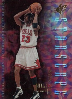 1999 SPx Starscape Michael Jordan #ST1 Basketball Card