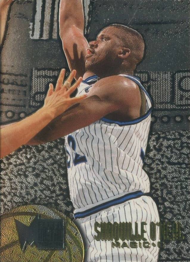 1995 Metal Shaquille O'Neal #78 Basketball Card
