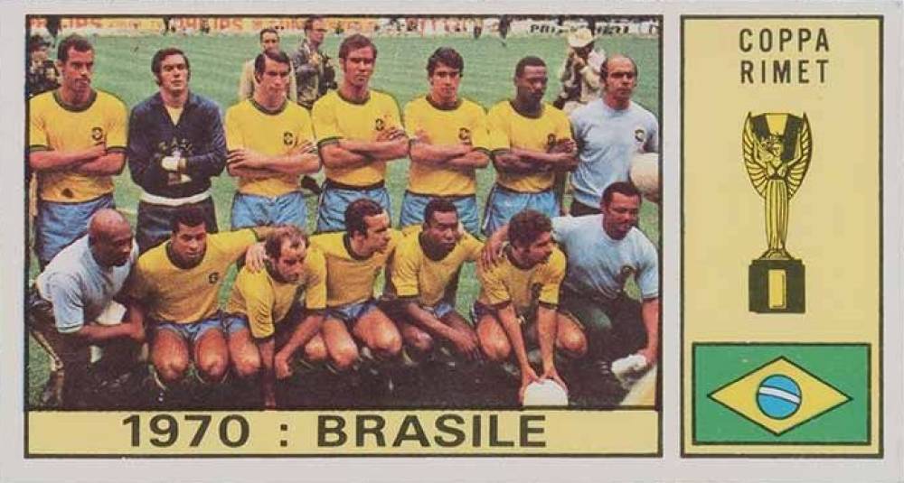 1970 Panini Calciatori Brasile # Soccer Card