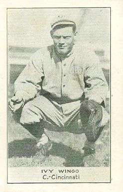 1921 National Caramel Ivy Wingo # Baseball Card