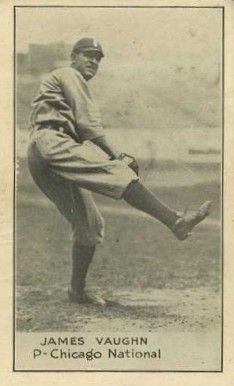 1921 National Caramel James Vaughn #108 Baseball Card