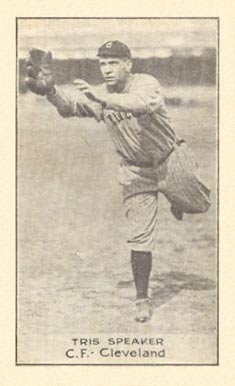 1921 National Caramel Tris Speaker #103 Baseball Card