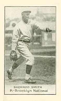 1921 National Caramel Sherrod Smith #100 Baseball Card