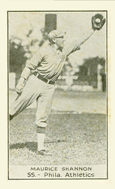 1921 National Caramel Maurice Shannon #94 Baseball Card