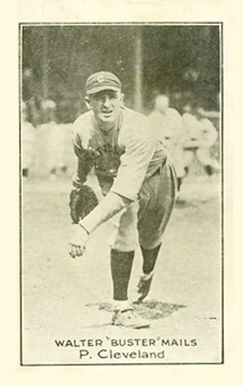 1921 National Caramel Walter "Buster" Mails #62 Baseball Card