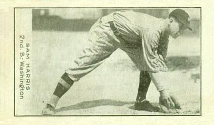 1921 National Caramel Sam Harris #42 Baseball Card
