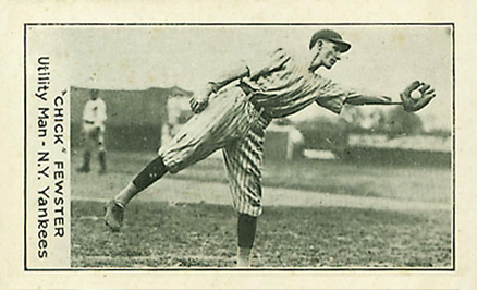 1921 National Caramel "Chick" Fewster #28 Baseball Card