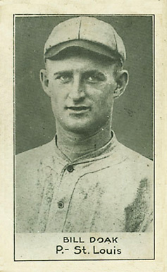 1921 National Caramel Bill Doak #23 Baseball Card