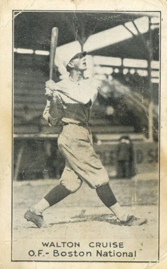 1921 National Caramel Walton Cruise #18 Baseball Card