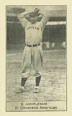 1921 National Caramel S. Coveleskie #17 Baseball Card