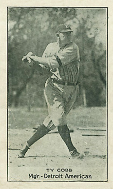 1921 National Caramel Ty Cobb #13 Baseball Card