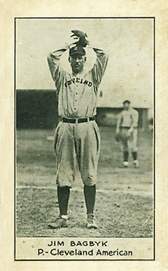 1921 National Caramel Jim Bagbyk #4 Baseball Card