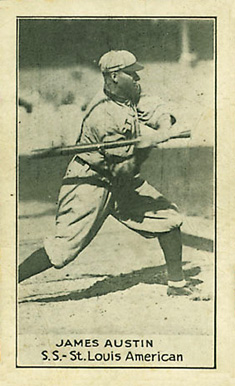 1921 National Caramel James Austin #3 Baseball Card