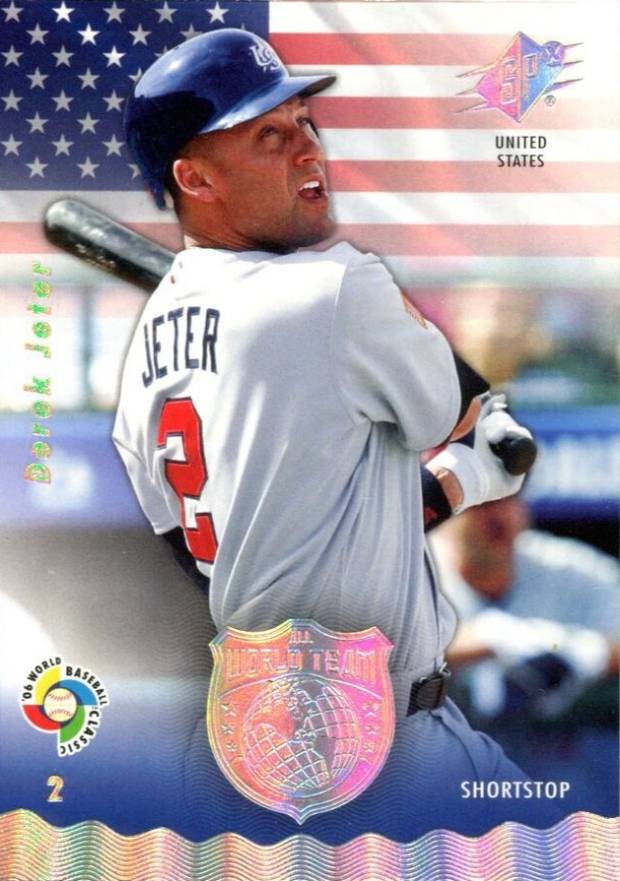 2006 SPx WBC All-World Team Derek Jeter #AWT44 Baseball Card