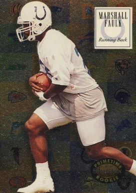 1994 Skybox Premium Prime Time Rookies Marshall Faulk #PT3 Football Card