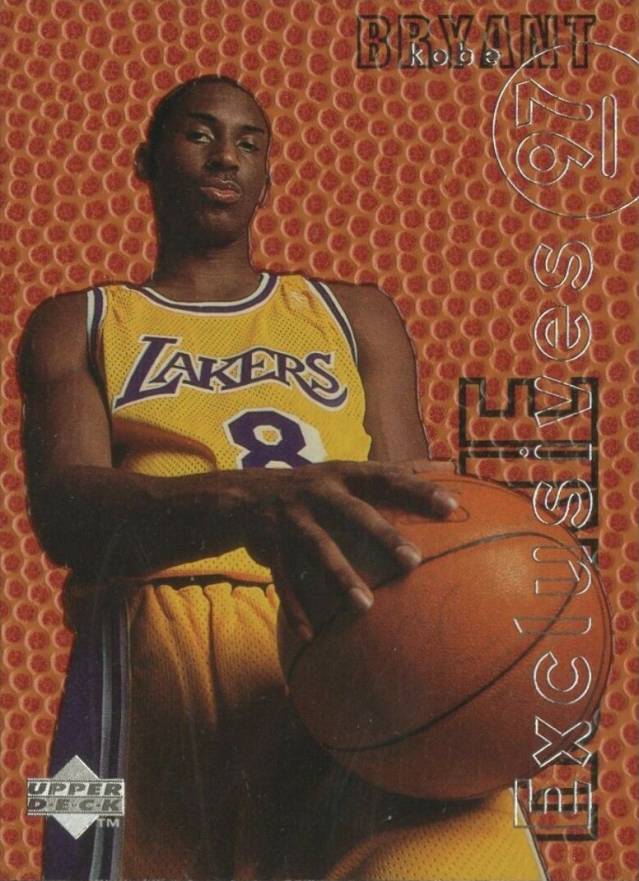 1996 Upper Deck Rookie Exclusives Kobe Bryant #R10 Basketball Card