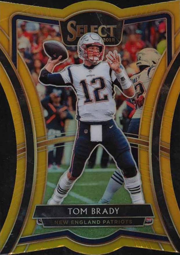 2019 Panini Select Tom Brady #101 Football Card