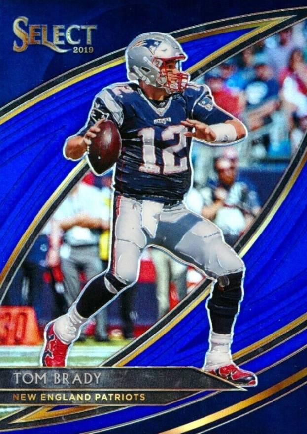 2019 Panini Select Tom Brady #201 Football Card