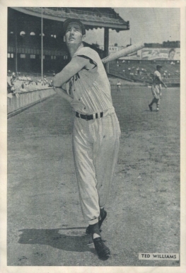 1954 All-Star Photo Pack Ted Williams # Baseball Card